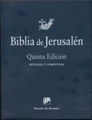 BIBLIA DE JERUSALN - 5TA ED. MANUAL - MOD. 0 - TAPA FLEXIBLE