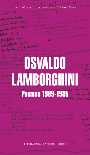 POEMAS 1969-1985 - OSVALDO LAMBORGHINI