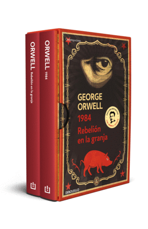 GEORGE ORWELL (PACK CON LAS EDICIONES DEFINITIVAS AVALADAS POR THE ORWELL ESTATE DE 1984 Y REBELIN EN LA GRANJA)