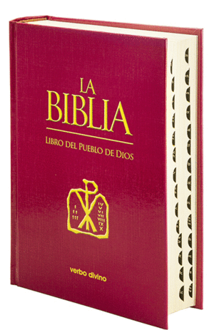 LA BIBLIA. LIBRO DEL PUEBLO DE DIOS - EDICIN CARTON CON UEROS